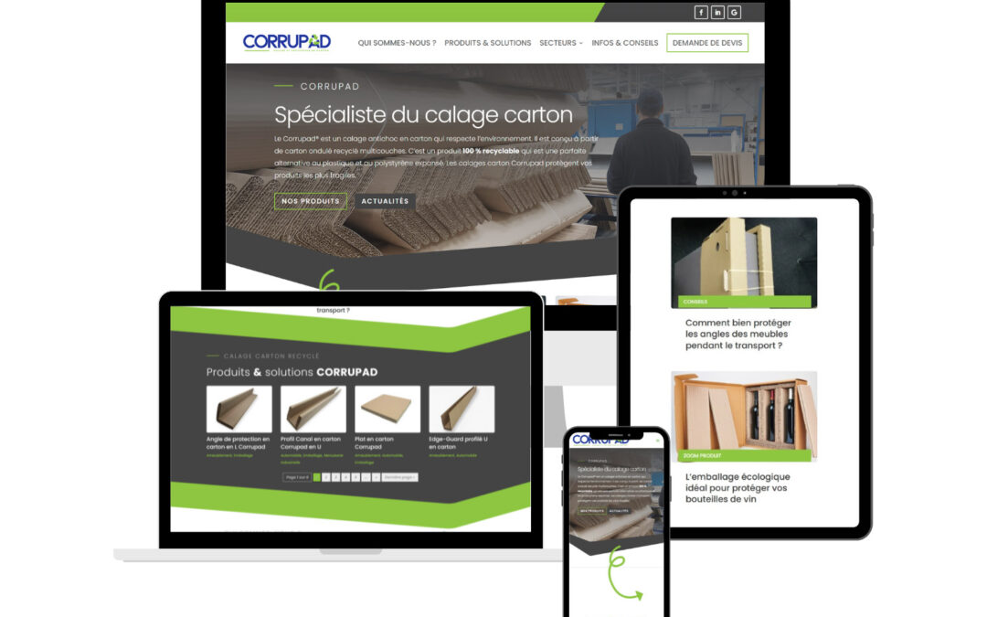 Corrupad lance son nouveau site et complète l’offre du groupe